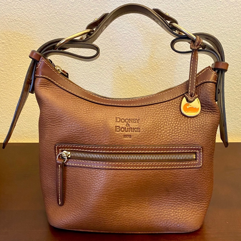 Dooney & Bourke Hobo Bucket Bag in British Tan
